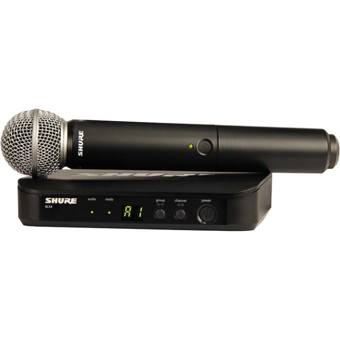 MIC INALÁMBRICO SHURE BLX24/SM58-H9