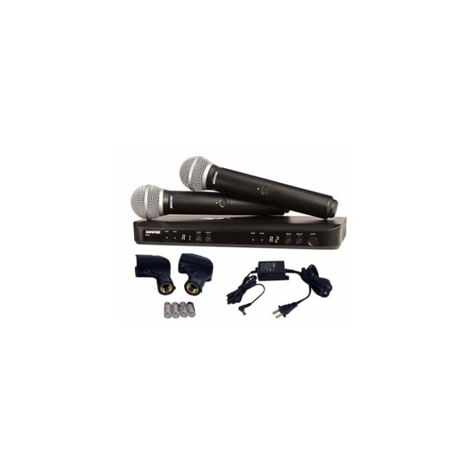 MIC INALÁMBRICO SHURE BLX288/PG58-J10