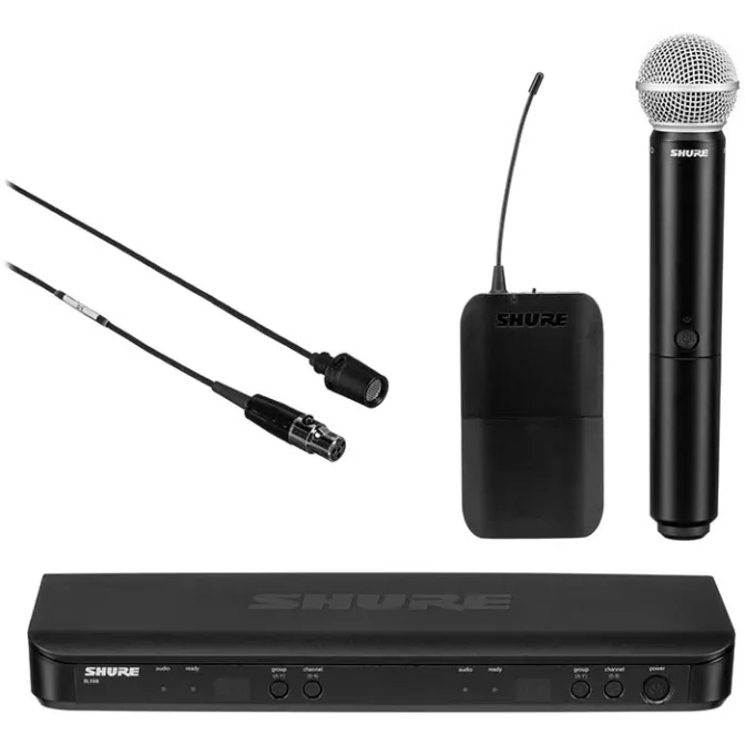 MIC INALÁMBRICO SHURE BLX1288/CVL-H9