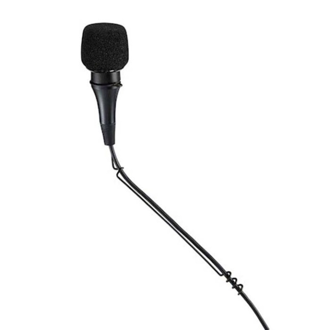 MICRÓFONO SHURE CVO-B/C COLGANTE NEGRO