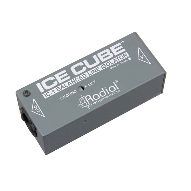 AISLADOR RADIAL ICE CUBE DE LINEA XLR BALANCEADO