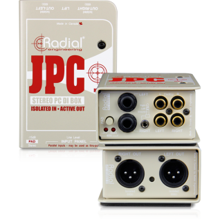 CAJA DIRECTA RADIAL JPC ACTIVA PARA COMPUTADOR