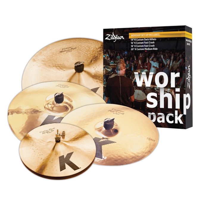 SET DE PLATILLOS ZILDJIAN KC0801W CUSTOM