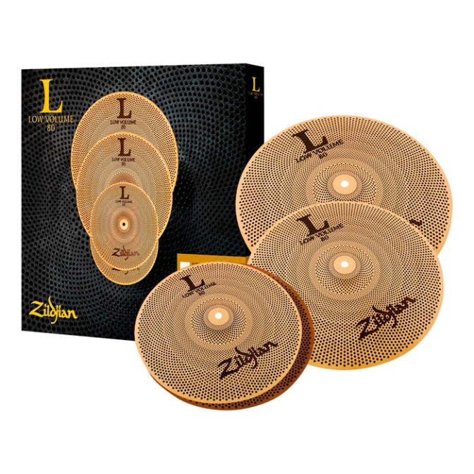 SET DE PLATILLOS ZILDJIAN LV468 LOW VOLUME