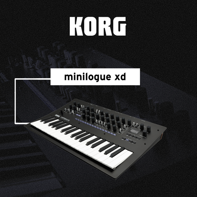 SINTETIZADOR KORG MINILOGUE-XD