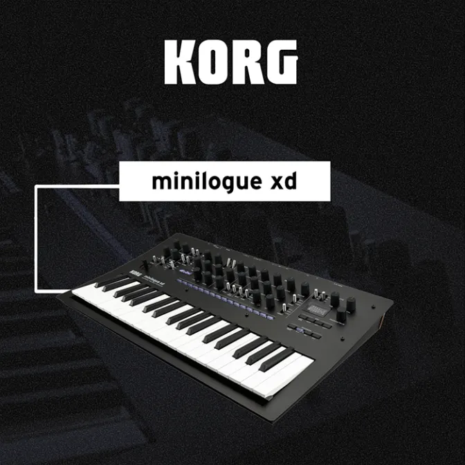 SINTETIZADOR KORG MINILOGUE-XD