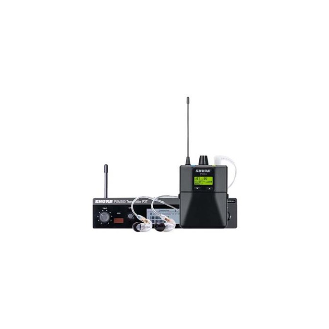 MONITOREO INALÁMBRICO SHURE P3TRA215CL-H20