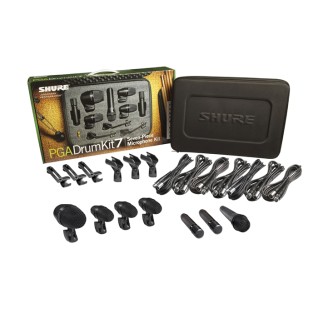 KIT MICRÓFONOS BATERÍA SHURE PGADRUMKIT7