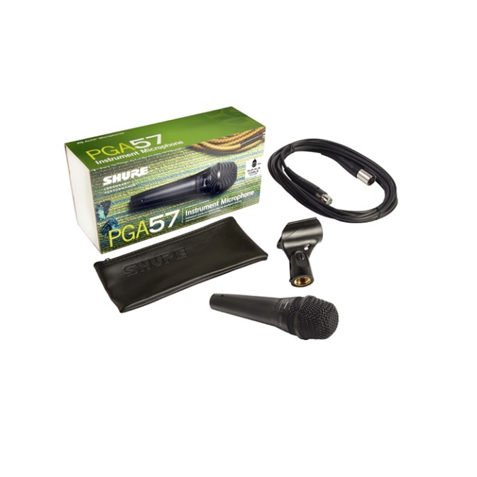 MIC SHURE PGA57-XLR CARDIOIDE INSTRUMENTO