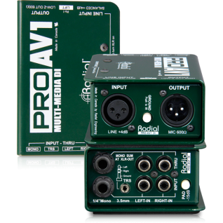 CAJA DIRECTA RADIAL PROAV1 PASIVA MULTIMEDIA