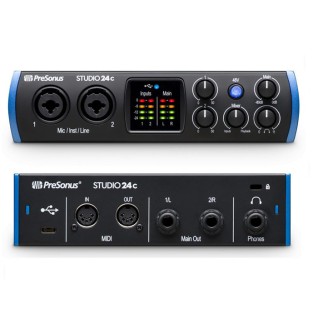 INTERFAZ DE AUDIO USB-C PRESONUS STUDIO24C