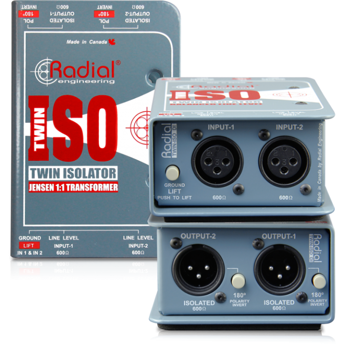 AISLADOR RADIALTWIN-ISO NIVEL DE LINEA