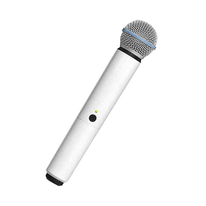 MANGO BLX2 SM58/B58 SHURE WA713-WHT BLANCO