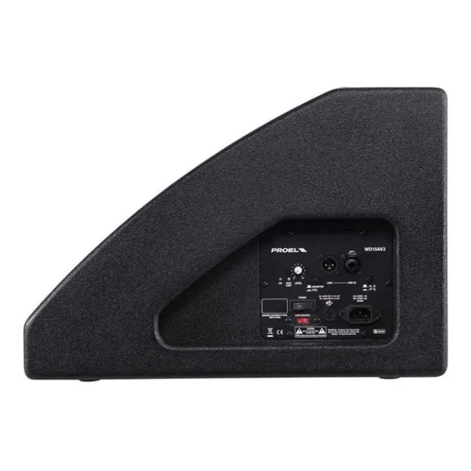 WD15AV2MONITOR ACTIVO DE 2 VÍAS DE 15",WD15AV2 MONITOR COAXIAL ACTIVO DE 2 VÍAS DE 15""