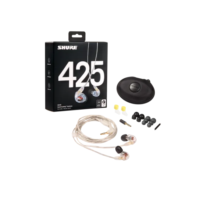 AUDIFONOS DE MONITOREO PROFESIONAL SE425-CL