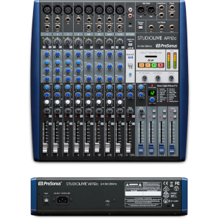 MEZCLADORA ANALOGA E INTERFAZ DE AUDIO STUDIOLIVE AR12C