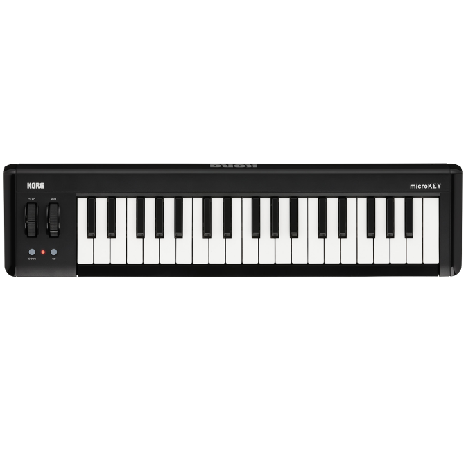 CONTROLADOR MIDI KORG MICROKEY2-37 DE 37TECLAS