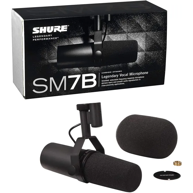 MICRÓFONO SHURE SM7B CARDIOIDE