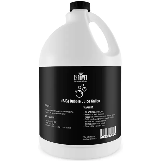 LIQUIDO DE BURBUJAS CHAUVET DJ BJG