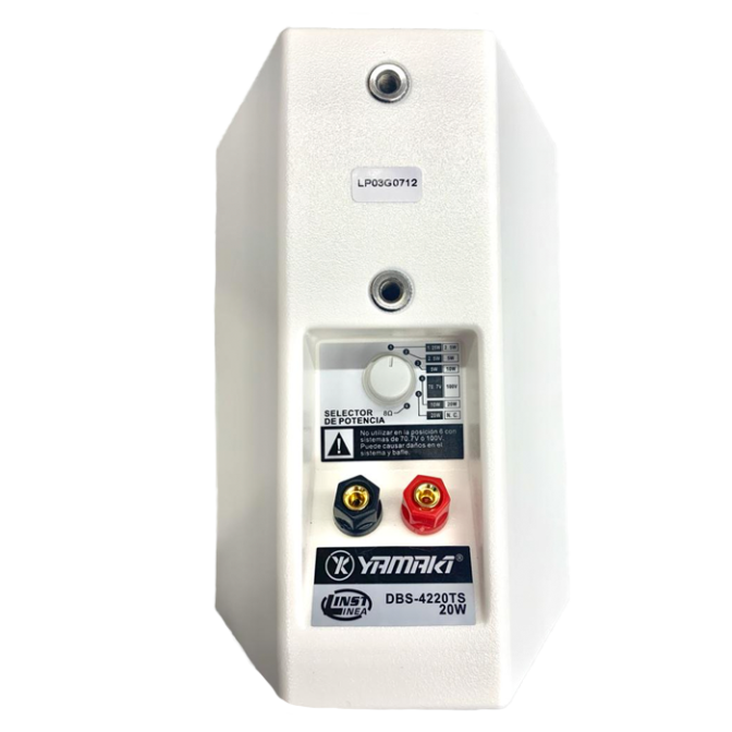 BAFLE YAMAKI DBS4220TS-BL PARED 4 SIN BORDE"