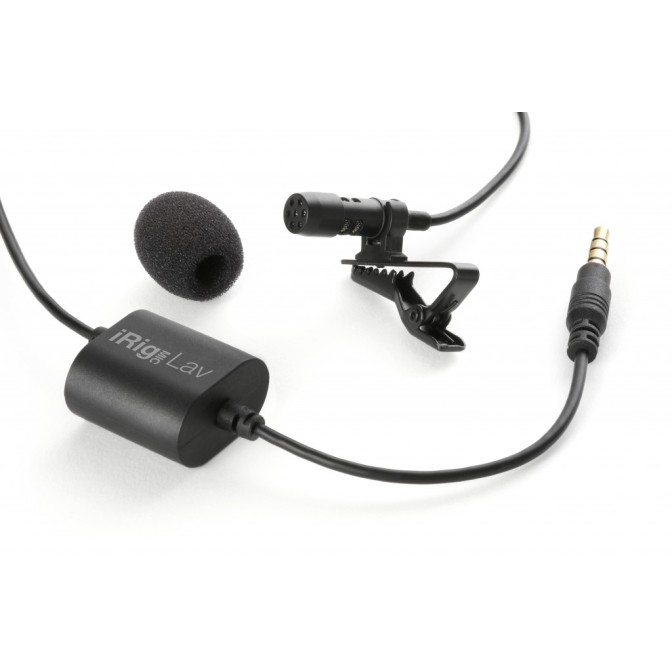 MICRÓFONO SOLAPA IK MULTIMEDIA IRIG MIC LAV