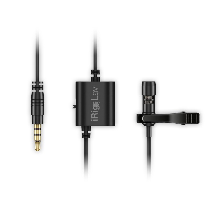 MICRÓFONO SOLAPA IK MULTIMEDIA IRIG MIC LAV