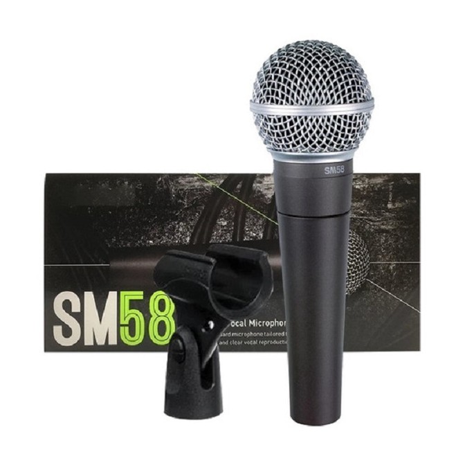 MICRÓFONO SHURE SM58-LC DINAMICO VOCAL