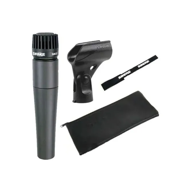MICRÓFONO SHURE SM57-LC DINAMICO INSTRUMENTO