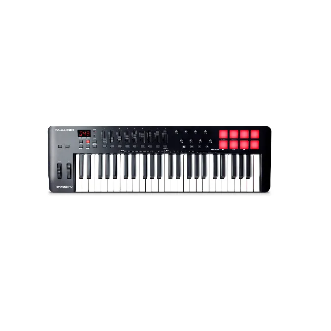 OXYGEN49MKV CONTROLADOR MIDI M-AUDIO DE 49 TECLAS