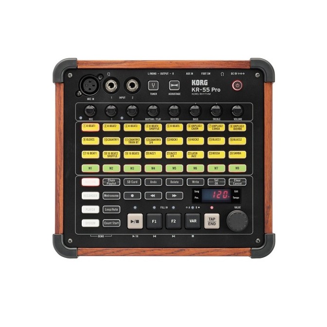 CAJA DE RITMOS Y MIXER KORG KR-55 PRO 3CH