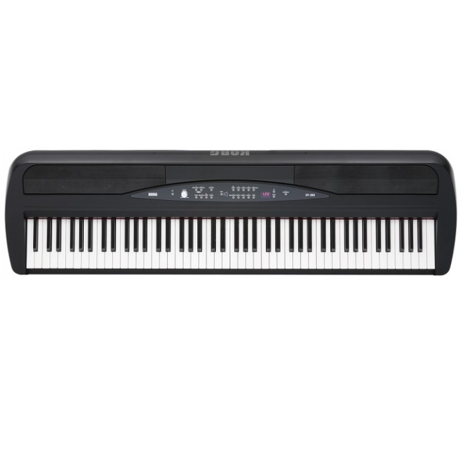 PIANO DIGITAL KORG SP-280-BK