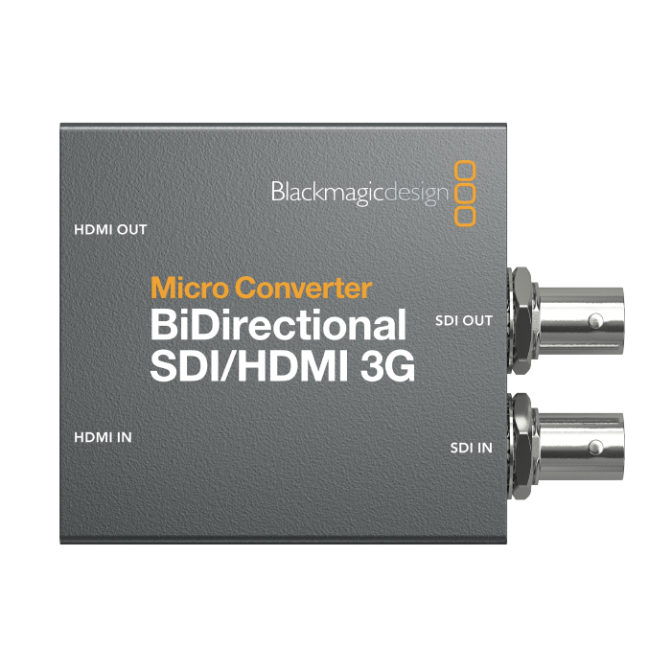 CONVERTIDOR BLACKMAGIC MICRO CONVERTER BIDIRECT SDI/HDMI 3G PSU
