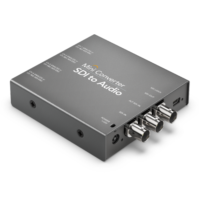 CONVERTIDOR BLACKMAGIC MINI CONVERTER - SDI TO AUDIO