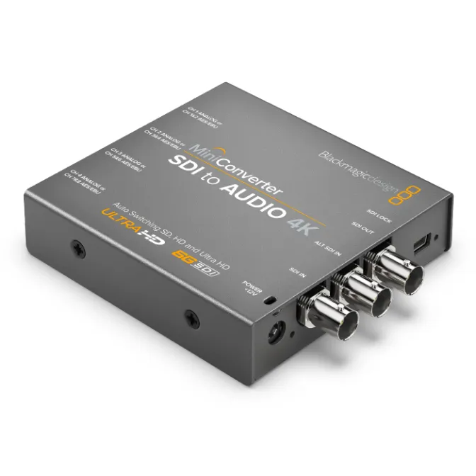 CONVERTIDOR BLACKMAGIC MINI CONVERTER SDI TO AUDIO 4K
