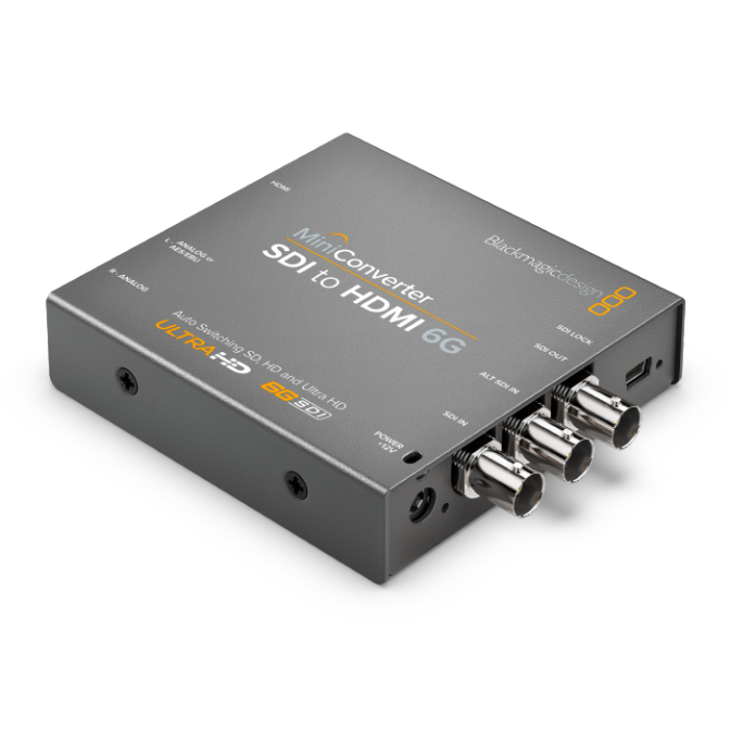 CONVERTIDOR BLACKMAGIC MINI CONVERTER - SDI TO HDMI 6G