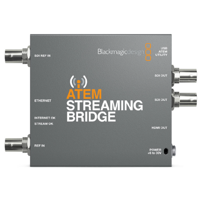 PUENTE DE TRANSMISION BLACKMAGIC ATEM STREAMIG BRIDGE