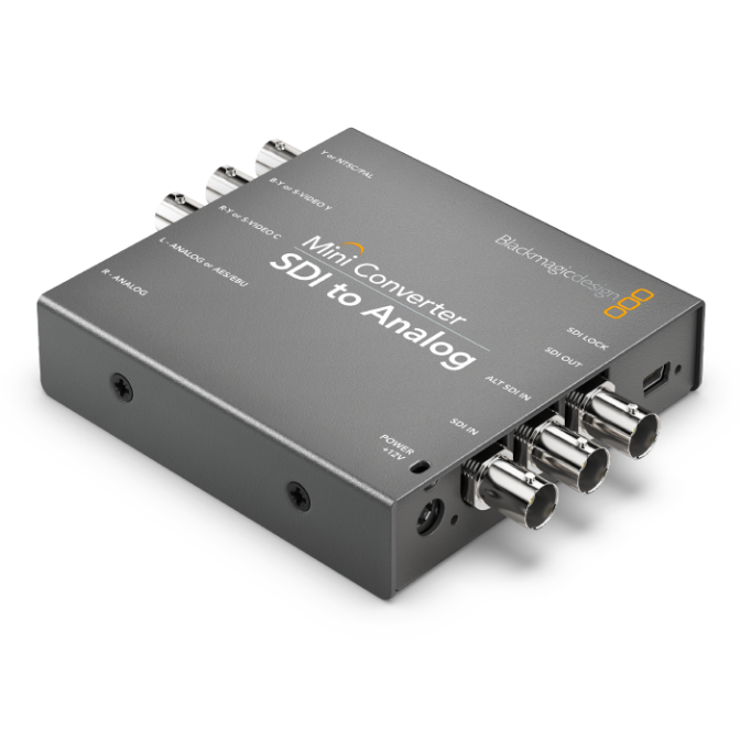 CONVERSOR BLACKMAGIC MINI CONVERTER SDI A ANALOGO