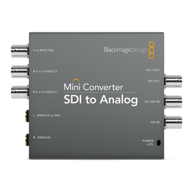 CONVERSOR BLACKMAGIC MINI CONVERTER SDI A ANALOGO
