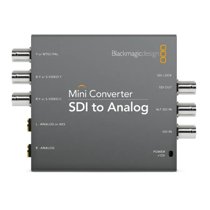 CONVERSOR BLACKMAGIC MINI CONVERTER SDI A ANALOGO