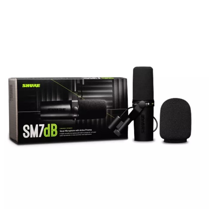 MICRÓFONO CON AMPLIFICADOR SM7DB SHURE