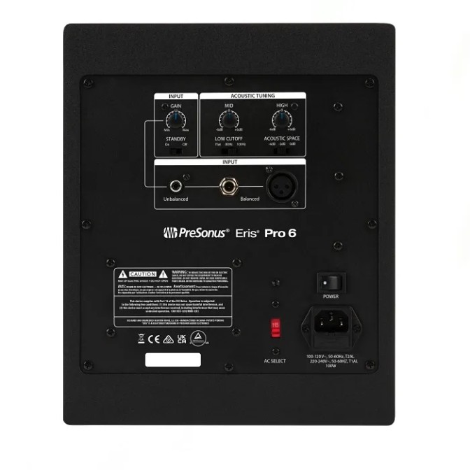 MONITOR DE ESTUDIO COAXIAL ACTIVO PRESONUS ERIS PRO 6