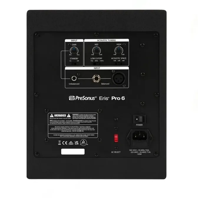 MONITOR DE ESTUDIO COAXIAL ACTIVO PRESONUS ERIS PRO 6