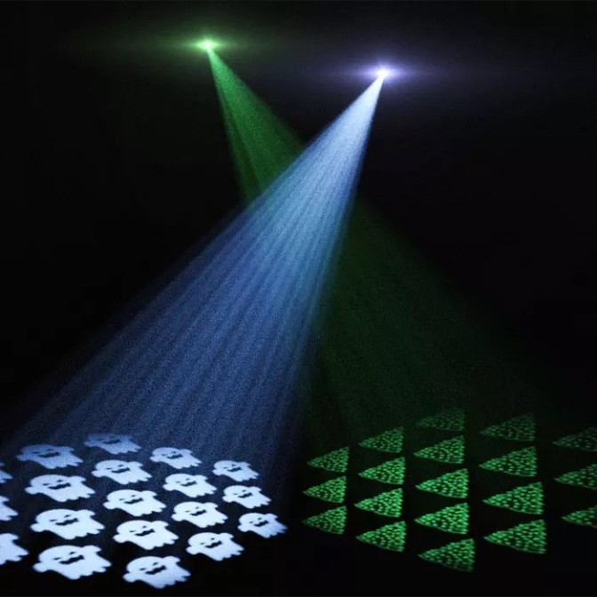 LUMINARIA EFECTO DE GOBOS OBSESSIONHP CHAUVET