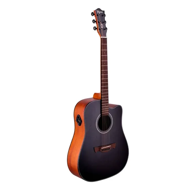 GUITARRA ELECTROACÚSTICA METROPOLIS EQ BKOP DF