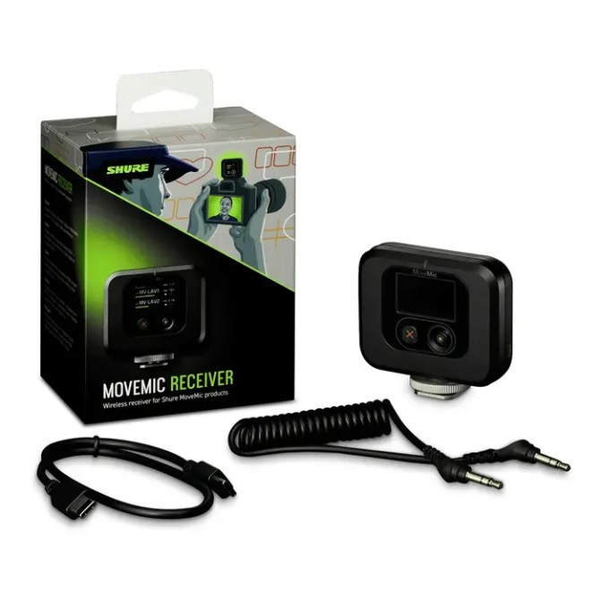 RECEPTOR PARA CELULAR Y CÁMARA MV-R-Z7 DE SHURE