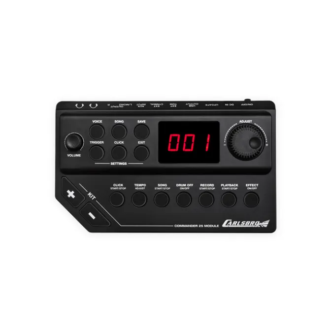 BATERÍA ELECTRÓNICA CARLSBRO CSD45M 9 PIEZAS