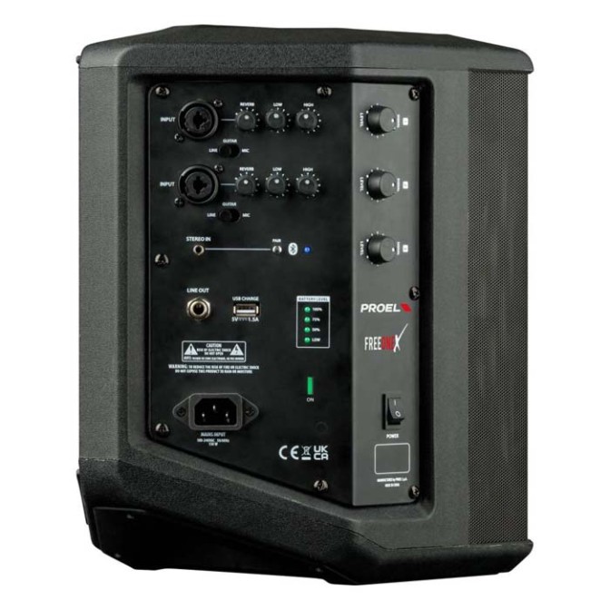 SISTEMA DE ALTAVOZ PORTÁTIL FREEONEXUS PROEL