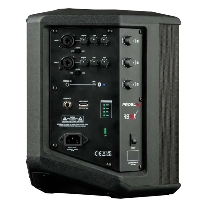 SISTEMA DE ALTAVOZ PORTÁTIL FREEONEXUS PROEL