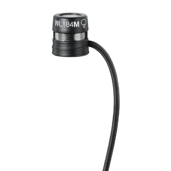 MICRÓFONO DE SOLAPA WL184MB/S-TQG SHURE