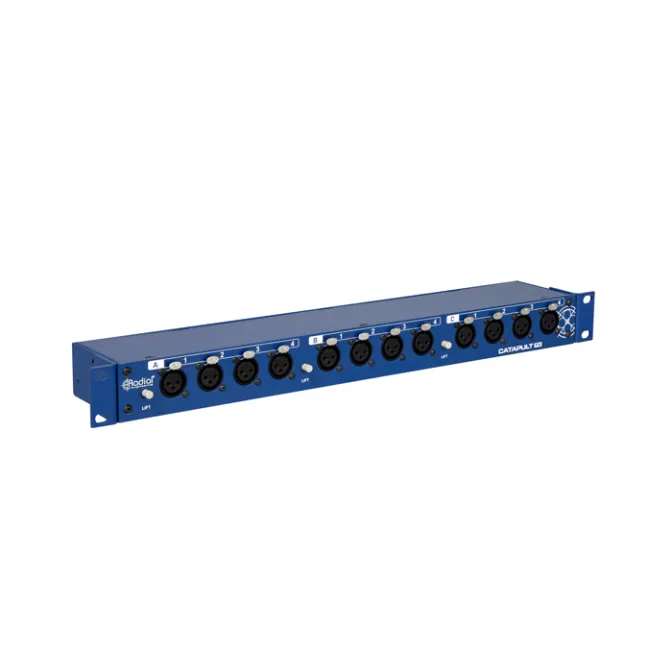 SPLITTER DE AUDIO ANALÓGICO RADIAL CATAPULT RACK TX